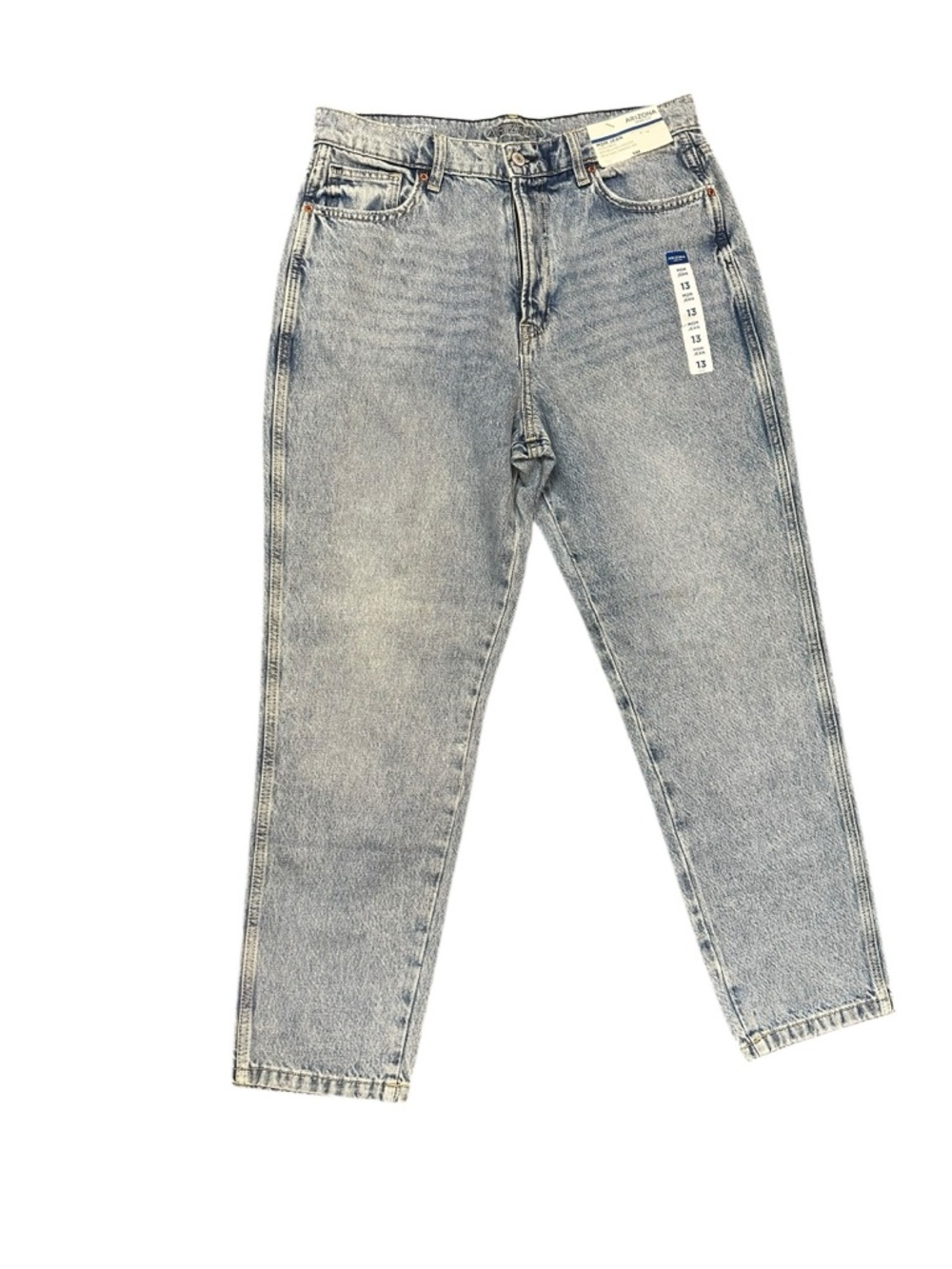 Arizona Jean Company mom jeans size 13 new - Picture 2 of 4